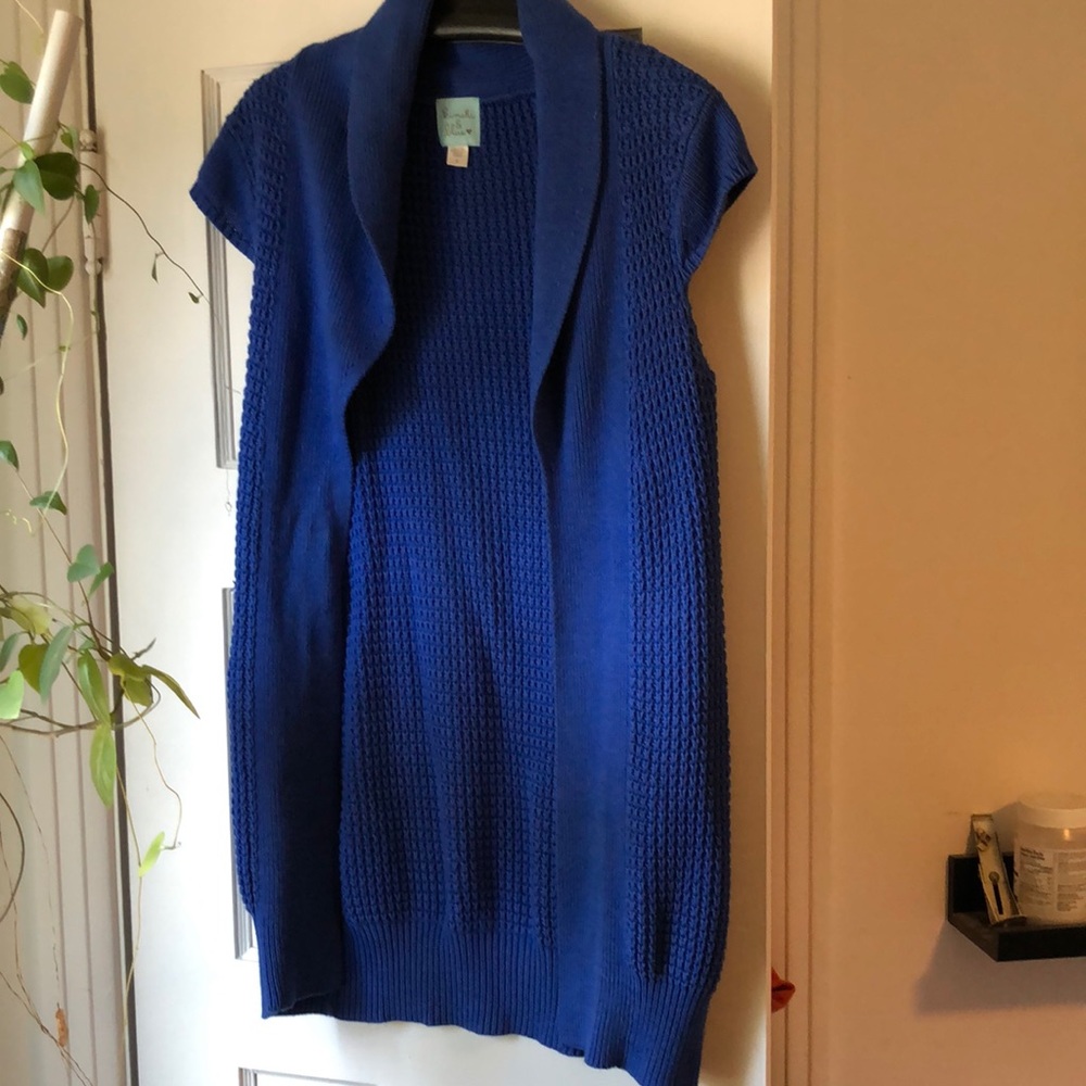 Blue sweater shirt sleeve kimchi &blue small